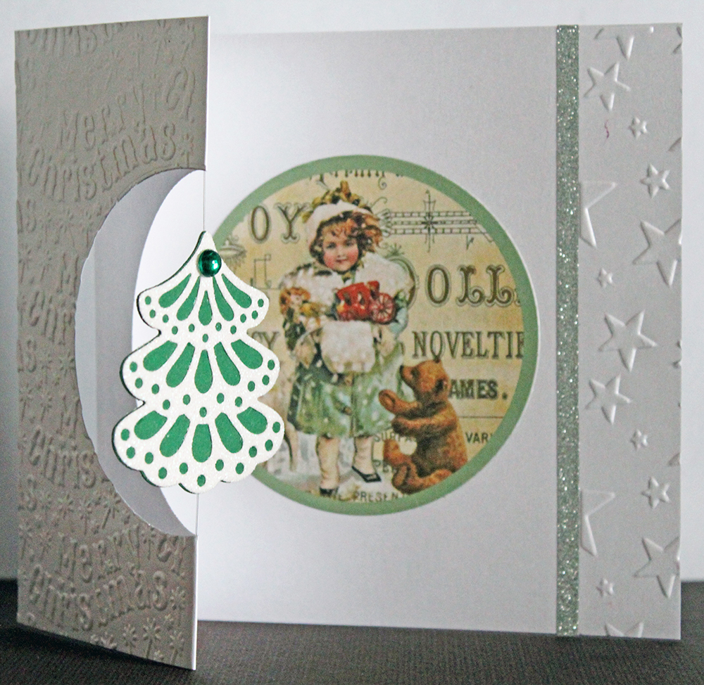 Spinning card