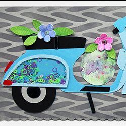 Vespa Slim Card