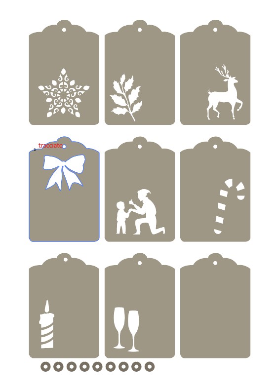 Christmas gift tags